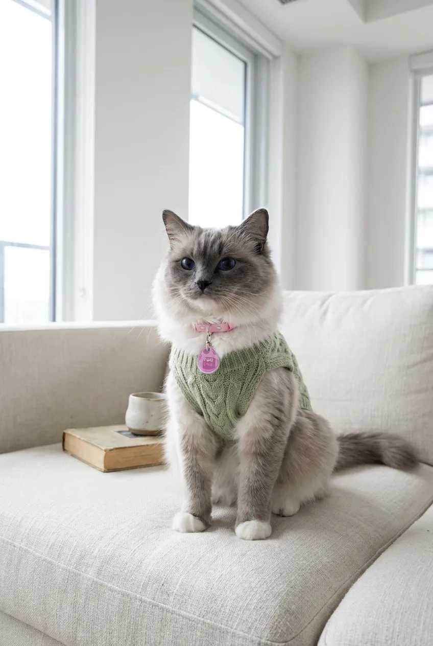 Pippa, a Ragdoll